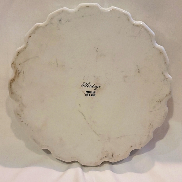 Vintage Heritage Porcelain Ovenware Quiche Dish - Picture 2 of 2